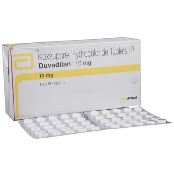 duvadilan 10mg tablet 50's